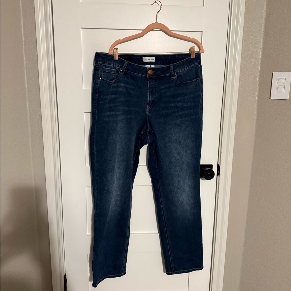 Lane Bryant Blue Straight Leg Jeans